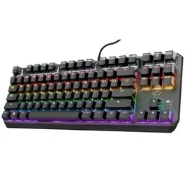 Trust Gaming GXT 834 Callaz Teclado Mecánico TKL RGB 20 Modos de Color, 24407